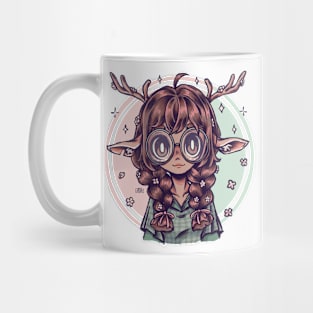 deer girl Mug